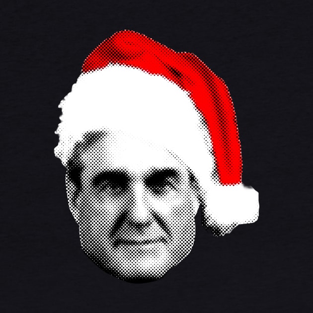 Mueller Santa Hat Happy Christmas Season FBI Retro by ClothedCircuit